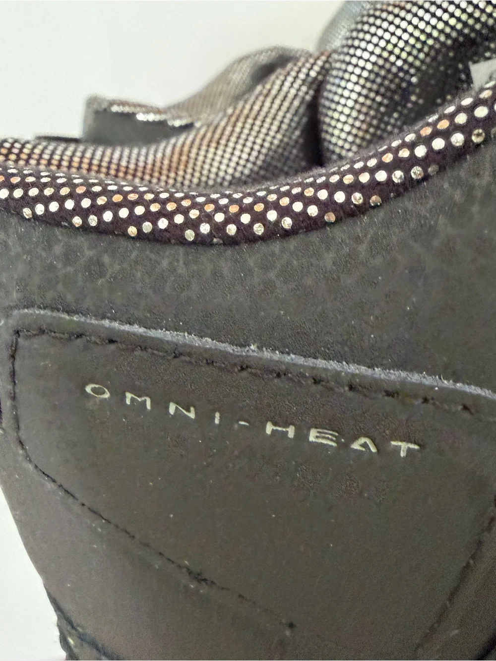 Columbia Omni-Heat Black & gray Waterproof Winter Boot Men’s 11.5 Techlite.